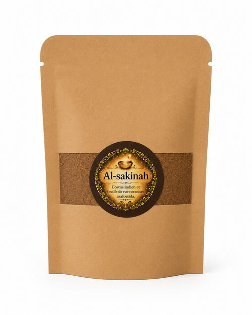 Encens – Costus indien, feuilles de rue coranisé et safoetida