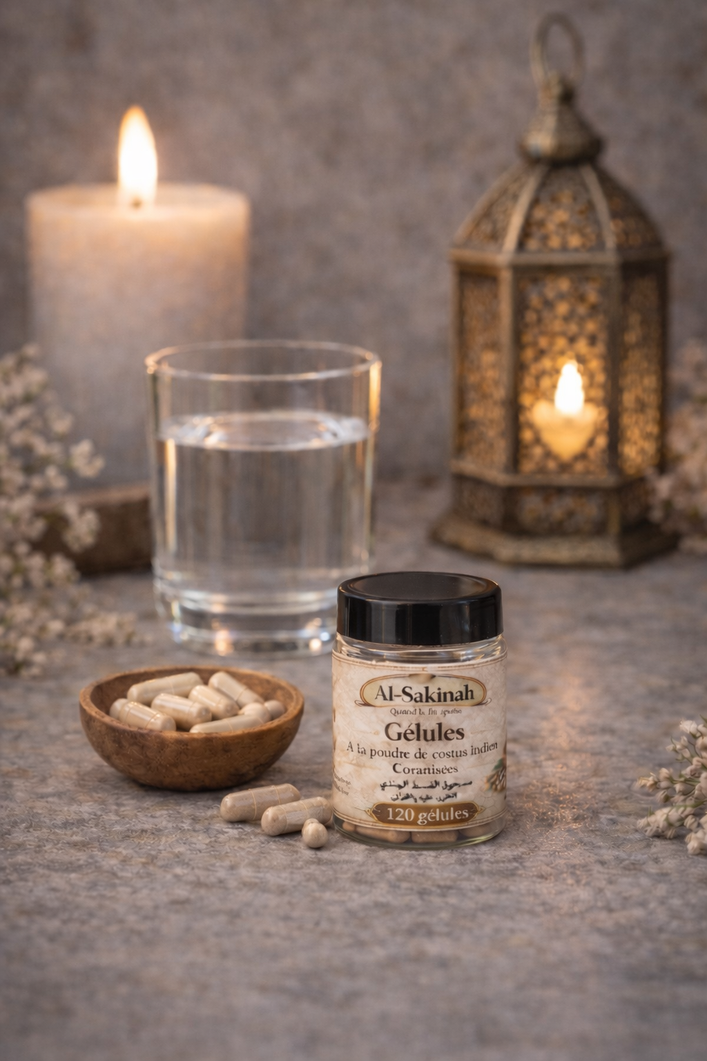 Costus indien coranisée 120 gélules - Roqya remède naturel