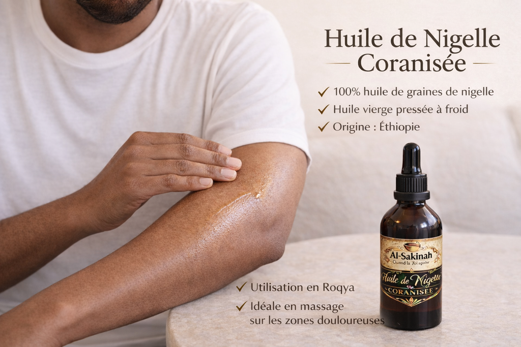 Huile de nigelle coranisée