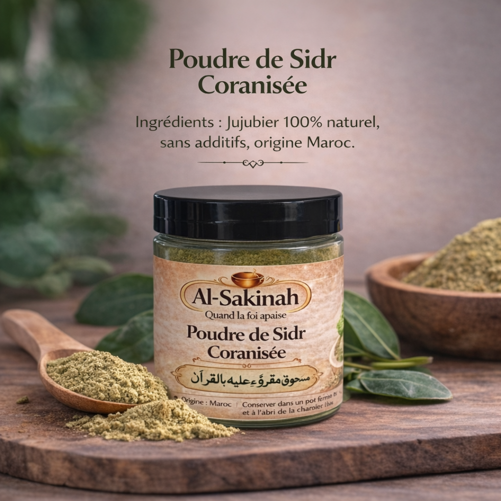 Poudre de sidr coranisée