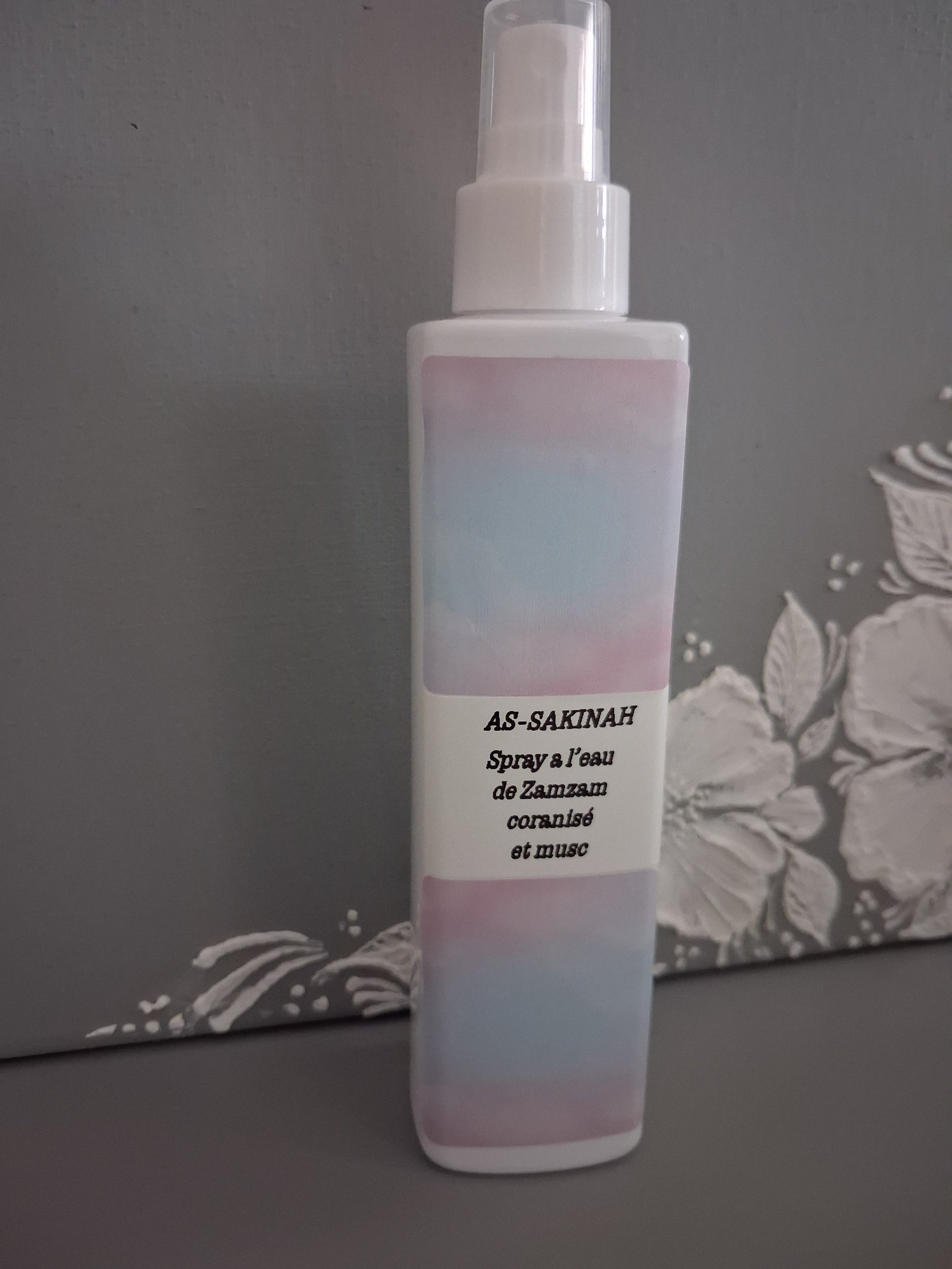 Sakinah spray a l’eau de zamzam coranisée et musc 200ml